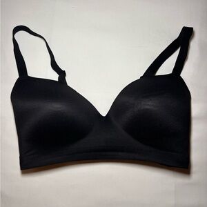 Soma Intimates Bra Wireless Black 36D Comfort Casual Stretch Soft Comfy